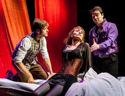 Nick Dwyer, Becca Marriott, and Lawrence Thackeray Photo