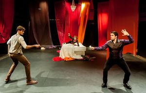 Nick Dwyer, Becca Marriott, and Lawrence Thackeray Photo