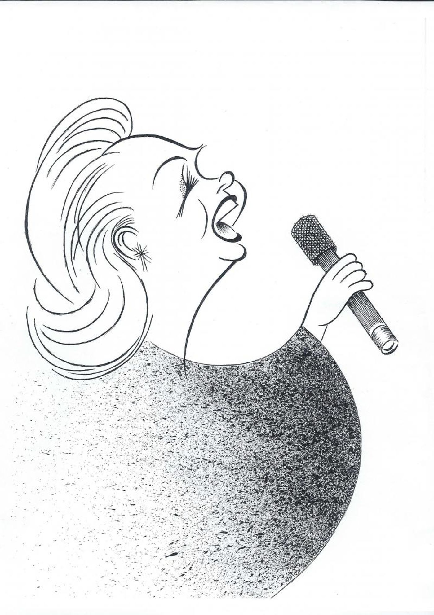 BWW Exclusive: Ken Fallin Draws the Stage - The Late Barbara Cook  Image