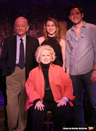 Jonathan Tunick, Rebecca Faulkenberry, Barbara Cook & Steve Kazee   attending a Press Photo