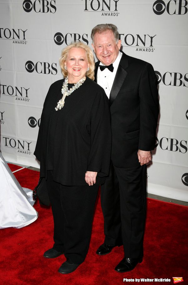 Barbara Cook & Harvey Evans arriving to the 61st Annual Tony Awards held at Radio Cit Photo