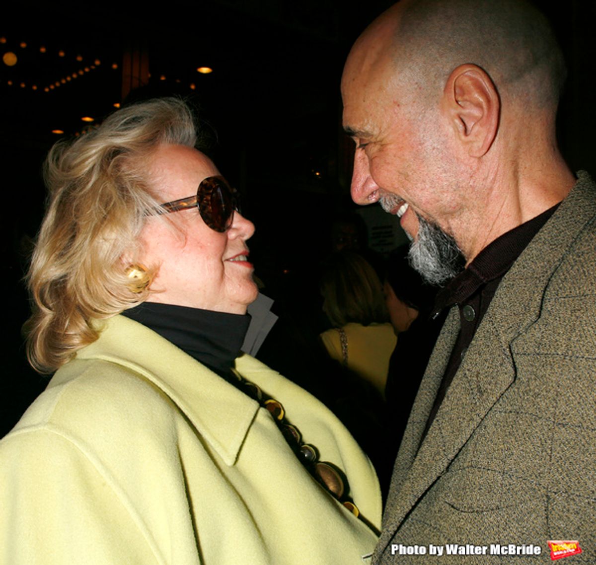 Barbara Cook & F. Murray Abraham arriving for the Opening Night Performance  of  CORAM BOY at the Imperial Theatre in New York City.
May 2, 2007

 at 