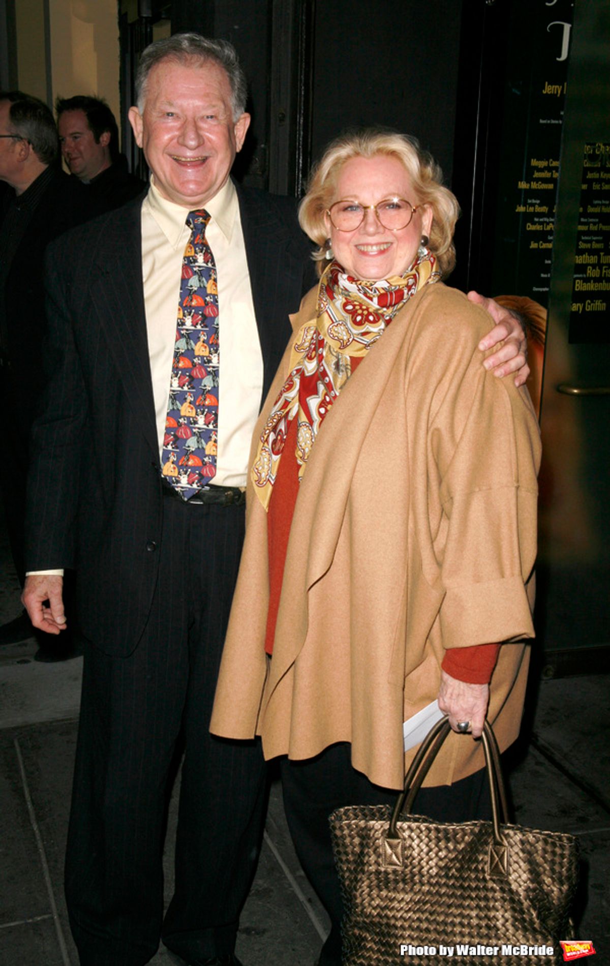 Barbara Cook & Harvey Evans attending the Opening Night Performance of THE APPLE TREE at Studio 54 in New York City.
December 14, 2006
 at 
