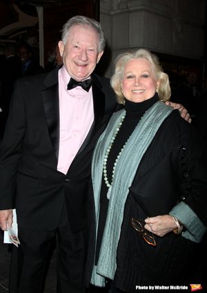 Harvey Evans & Barbara Cook arrives for the Opening Night Performance of "The Scottsboro Boys" at the Lyceum Theatre in New York City.
@ BroadwayWorld Harvey Evans & Barbara Cook arrives for the Opening Night Performance of "The Scotts Photo