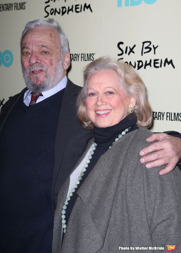 Stephen Sondheim & Barbara Cook  attending the Premiere Screening of HBO's 'Six By So Photo