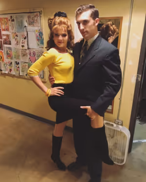 Claire Logan and Chris McNiff @ BroadwayWorld Claire Logan and Chris McNiff Photo