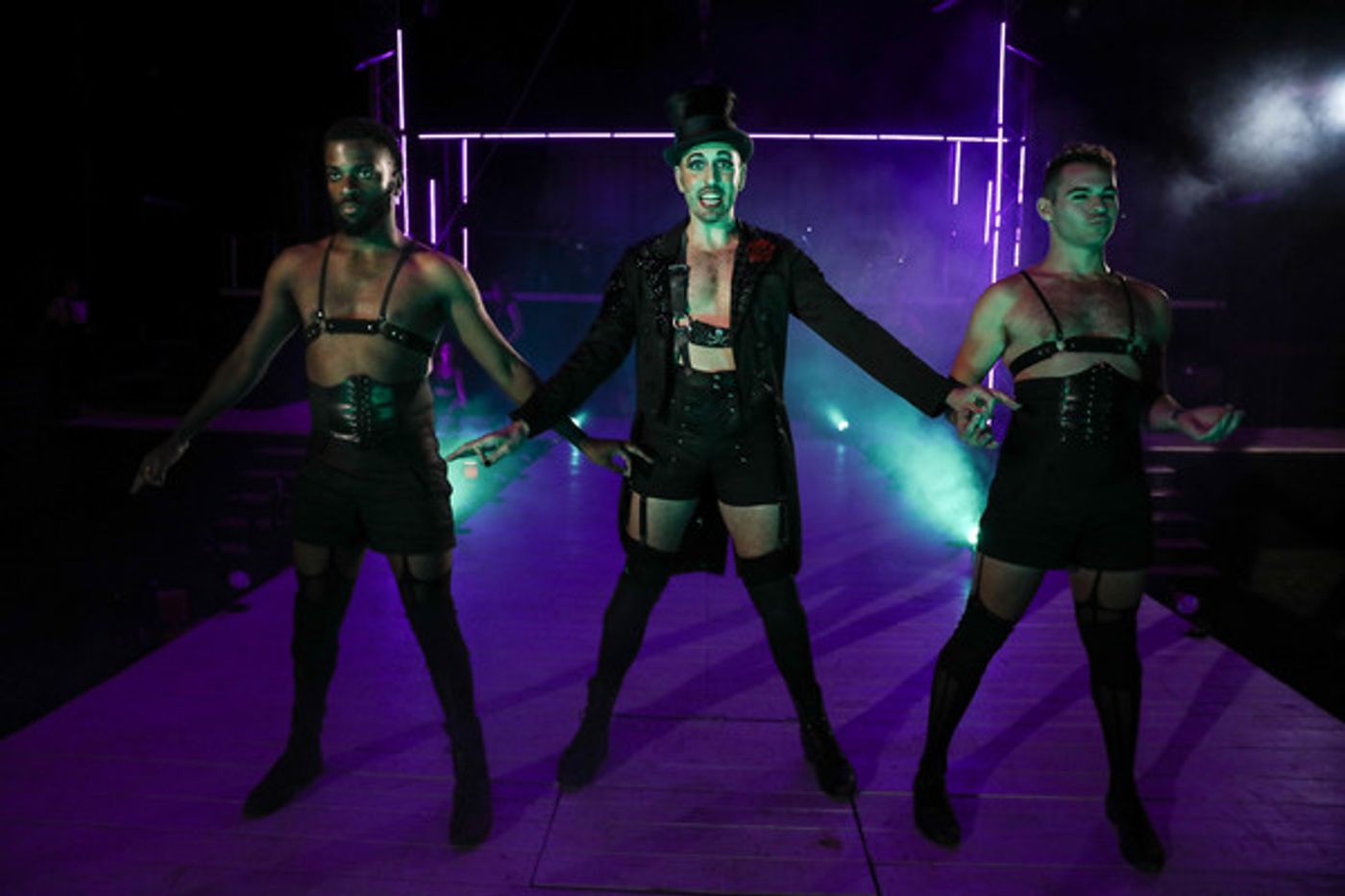 Photo Flash: A Sultry First Look at Brian Clowdus, Molly Tynes and More in CABARET at Serenbe Playhouse  Image