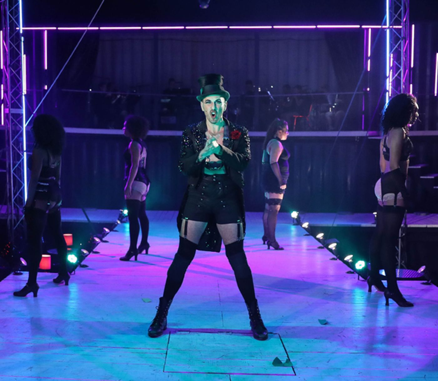 Photo Flash: A Sultry First Look at Brian Clowdus, Molly Tynes and More in CABARET at Serenbe Playhouse  Image