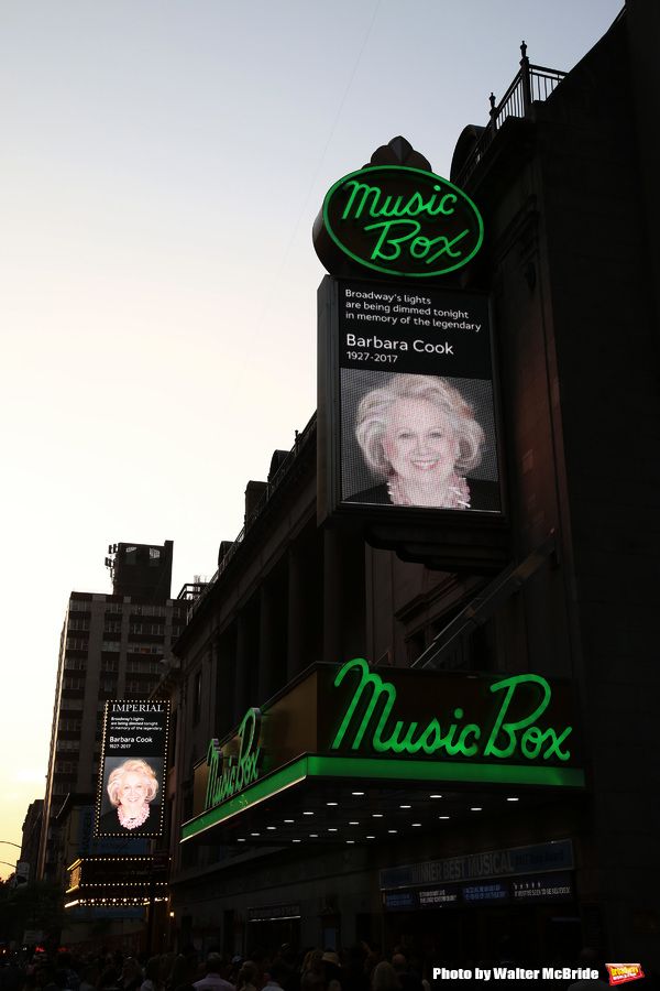 Broadway Dims The Lights In Memory of Barbara Cook  Photo