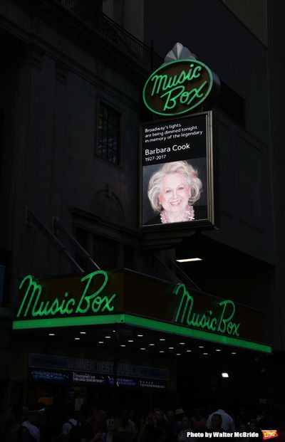 Broadway Dims The Lights In Memory of Barbara Cook  Photo