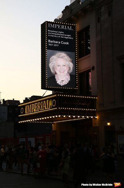 Broadway Dims The Lights In Memory of Barbara Cook  Photo