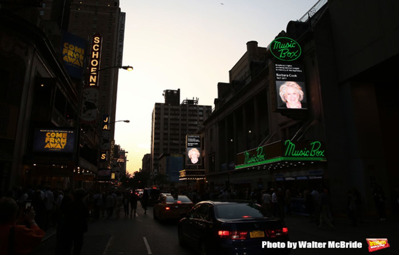 Photo Coverage: Broadway Dims The Lights In Memory of the Late Barbara Cook Photo Coverage: Broadway Dims The Lights In Memory of the Late Barbara Cook Image