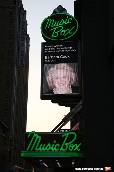 Broadway Dims The Lights In Memory of Barbara Cook  Photo