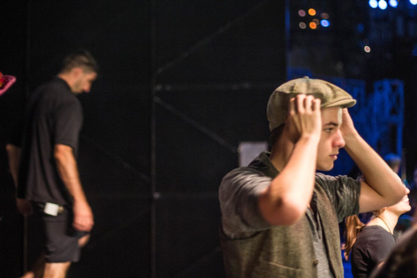BWW Photo Exclusive: Watch What Happens... Backstage with NEWSIES at The Muny!  Image