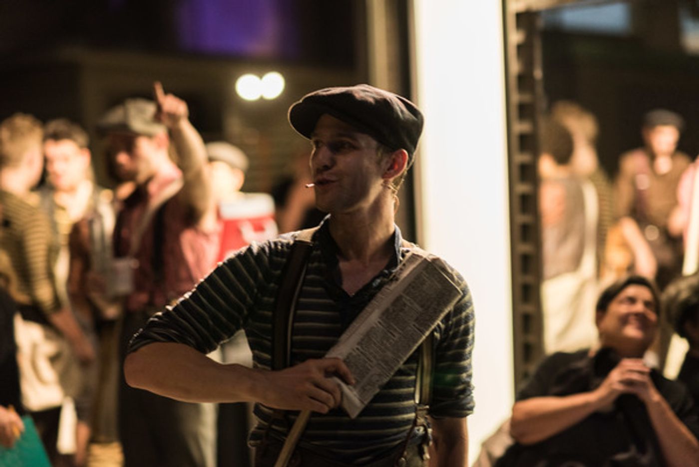 BWW Photo Exclusive: Watch What Happens... Backstage with NEWSIES at The Muny!  Image