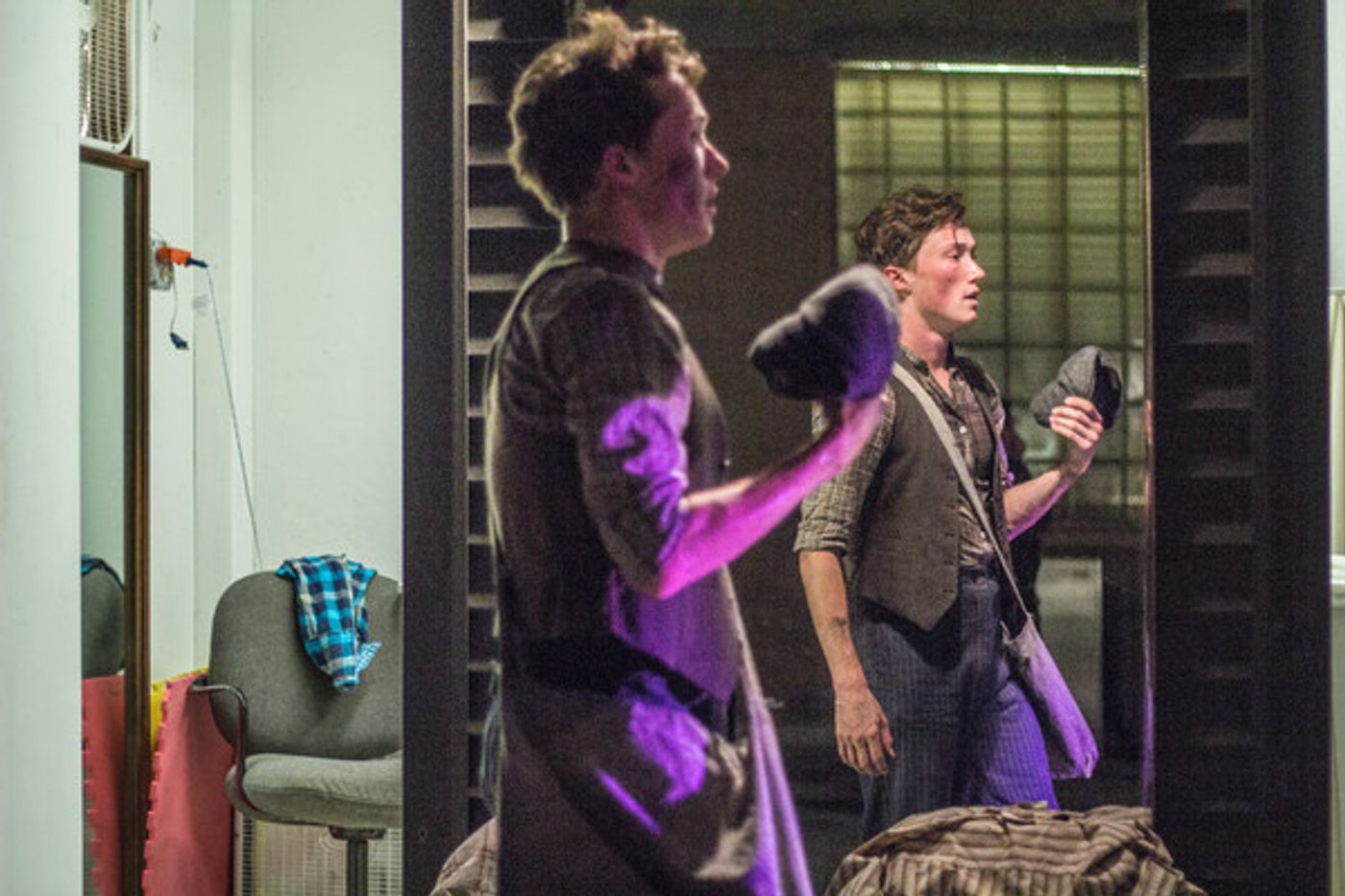 BWW Photo Exclusive: Watch What Happens... Backstage with NEWSIES at The Muny!  Image