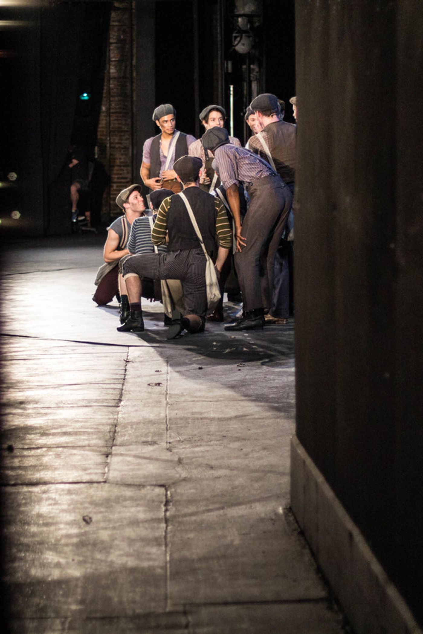 BWW Photo Exclusive: Watch What Happens... Backstage with NEWSIES at The Muny!  Image