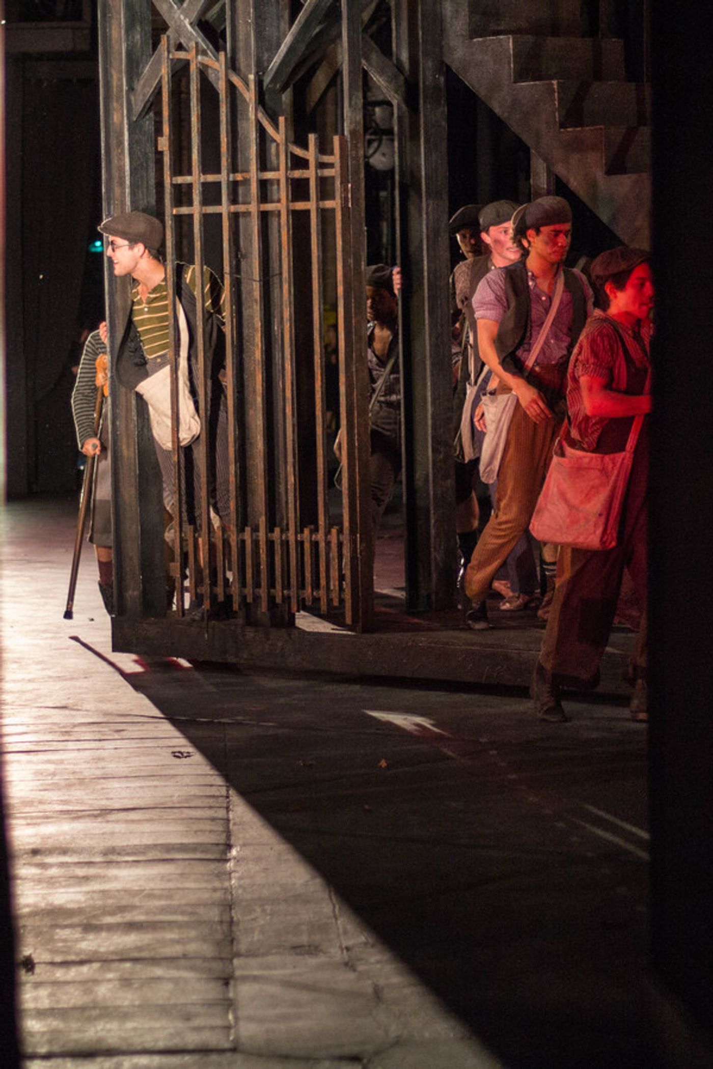 BWW Photo Exclusive: Watch What Happens... Backstage with NEWSIES at The Muny!  Image