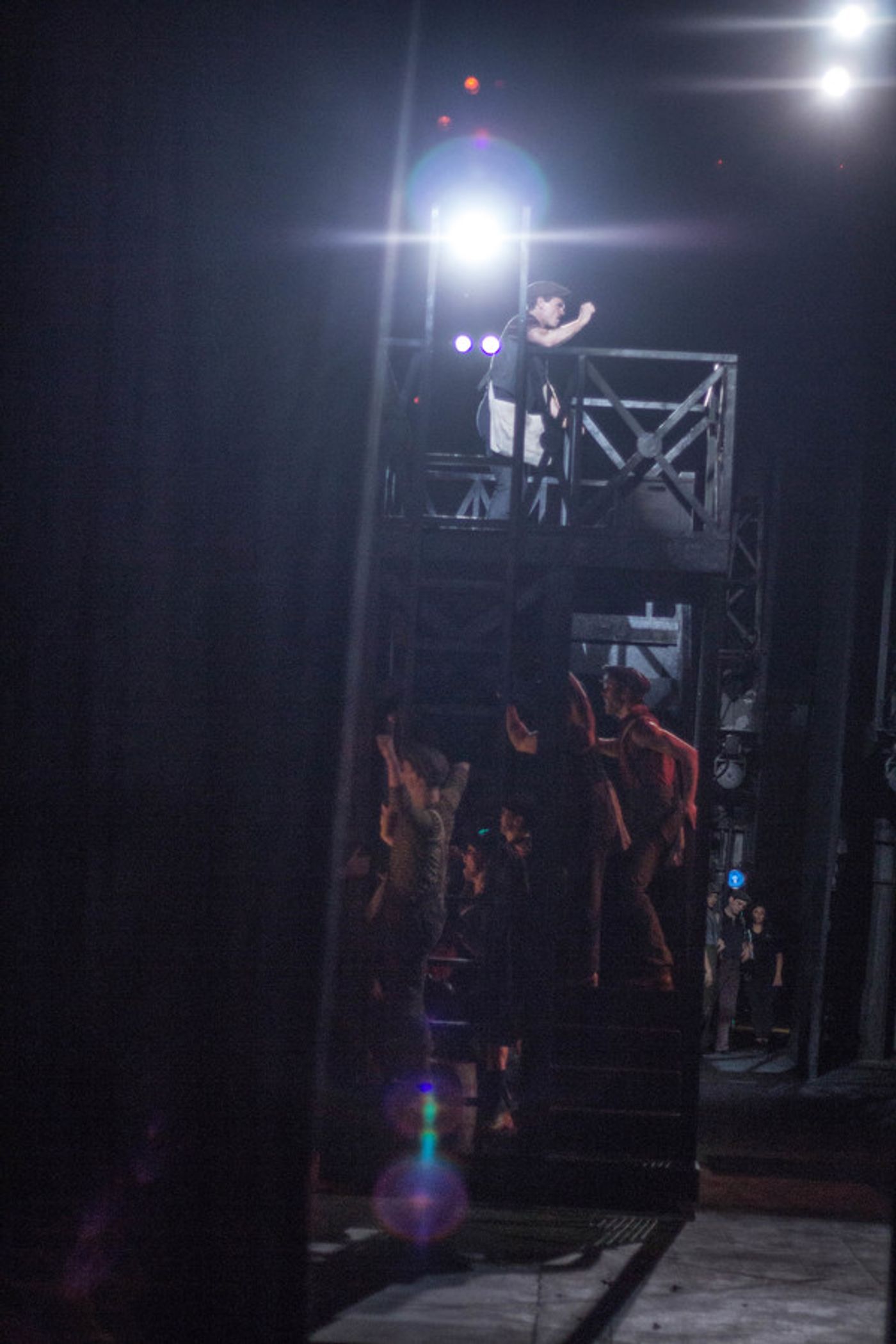 BWW Photo Exclusive: Watch What Happens... Backstage with NEWSIES at The Muny!  Image