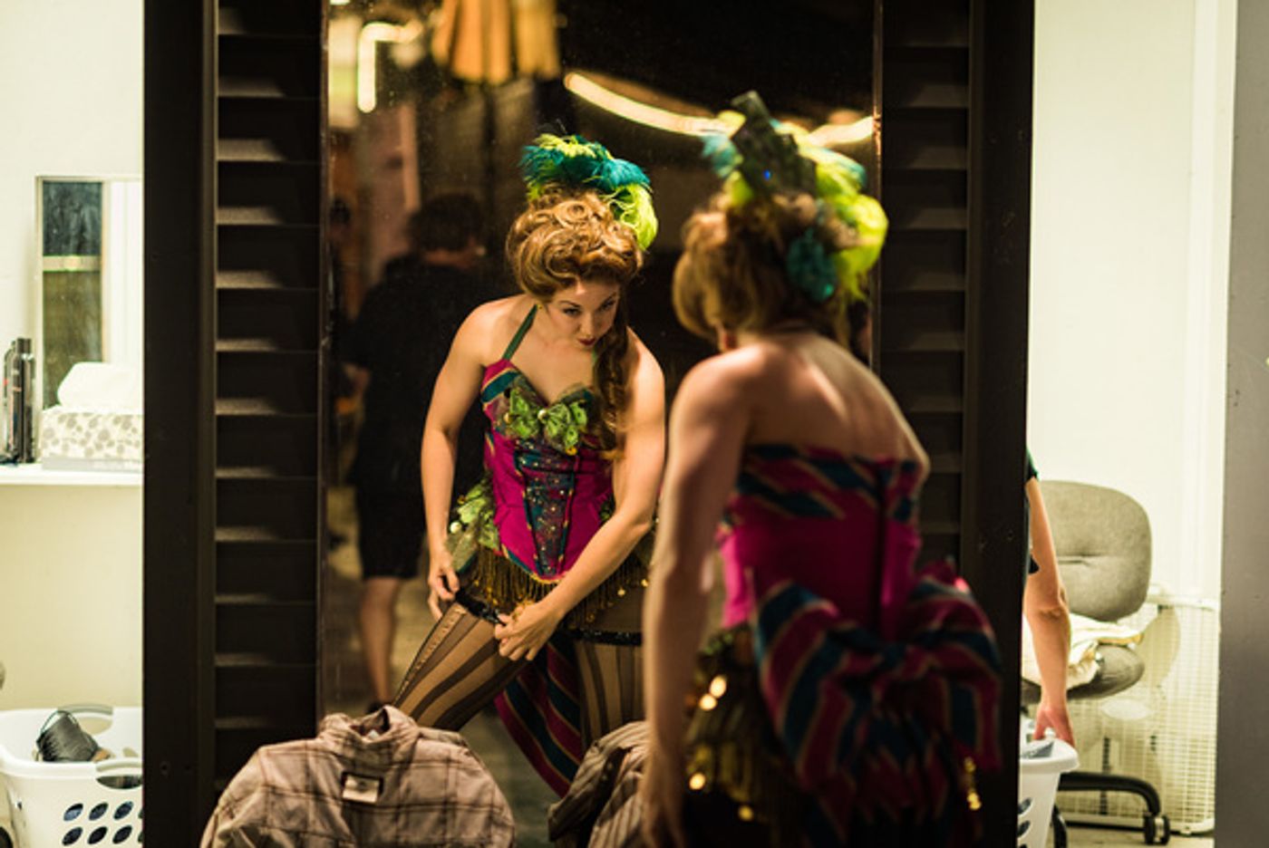 BWW Photo Exclusive: Watch What Happens... Backstage with NEWSIES at The Muny!  Image