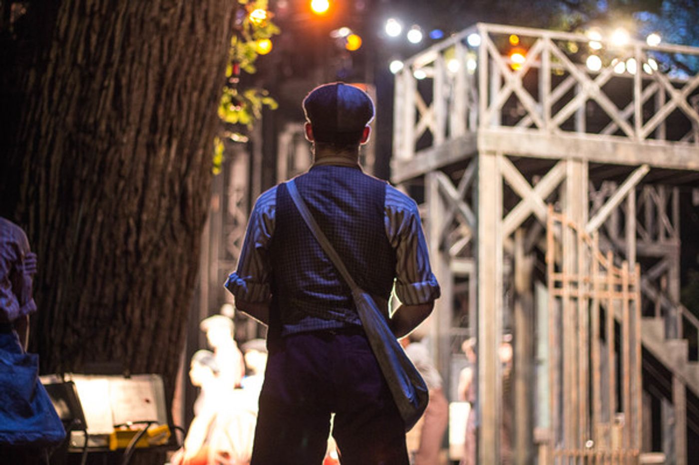 BWW Photo Exclusive: Watch What Happens... Backstage with NEWSIES at The Muny!  Image