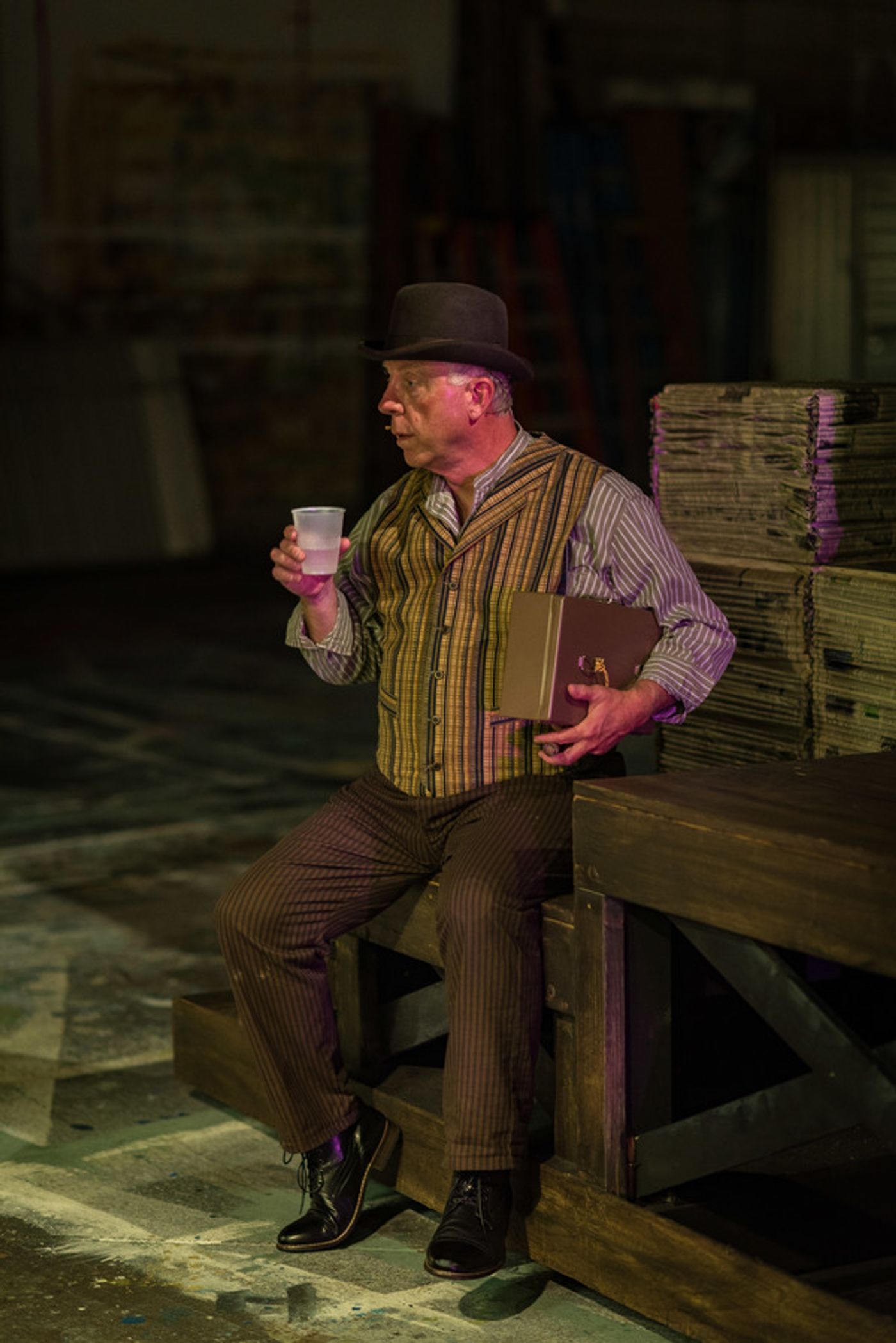 BWW Photo Exclusive: Watch What Happens... Backstage with NEWSIES at The Muny!  Image