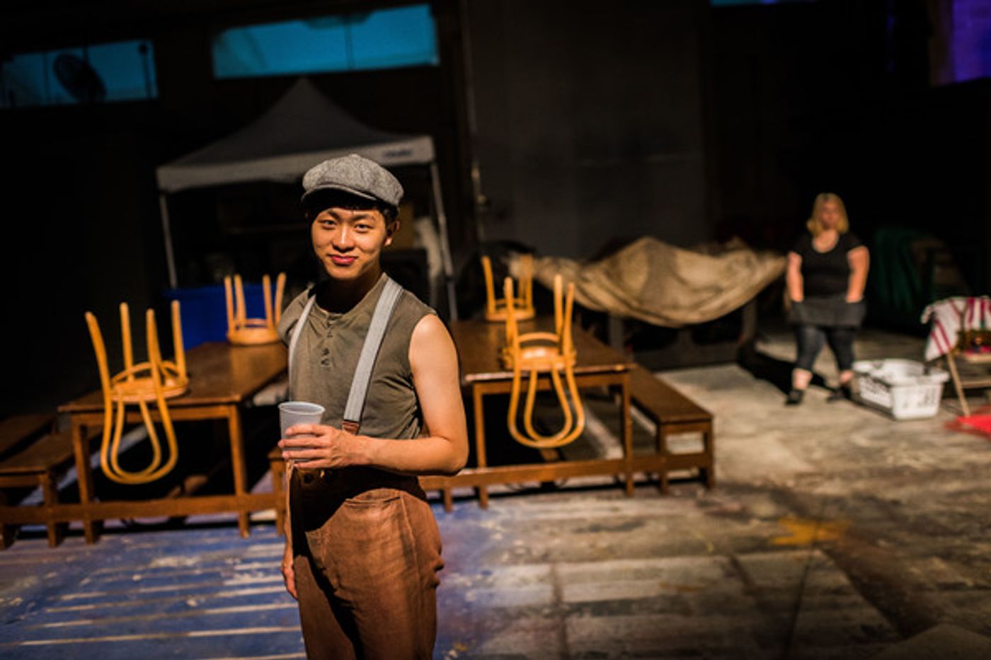 BWW Photo Exclusive: Watch What Happens... Backstage with NEWSIES at The Muny!  Image