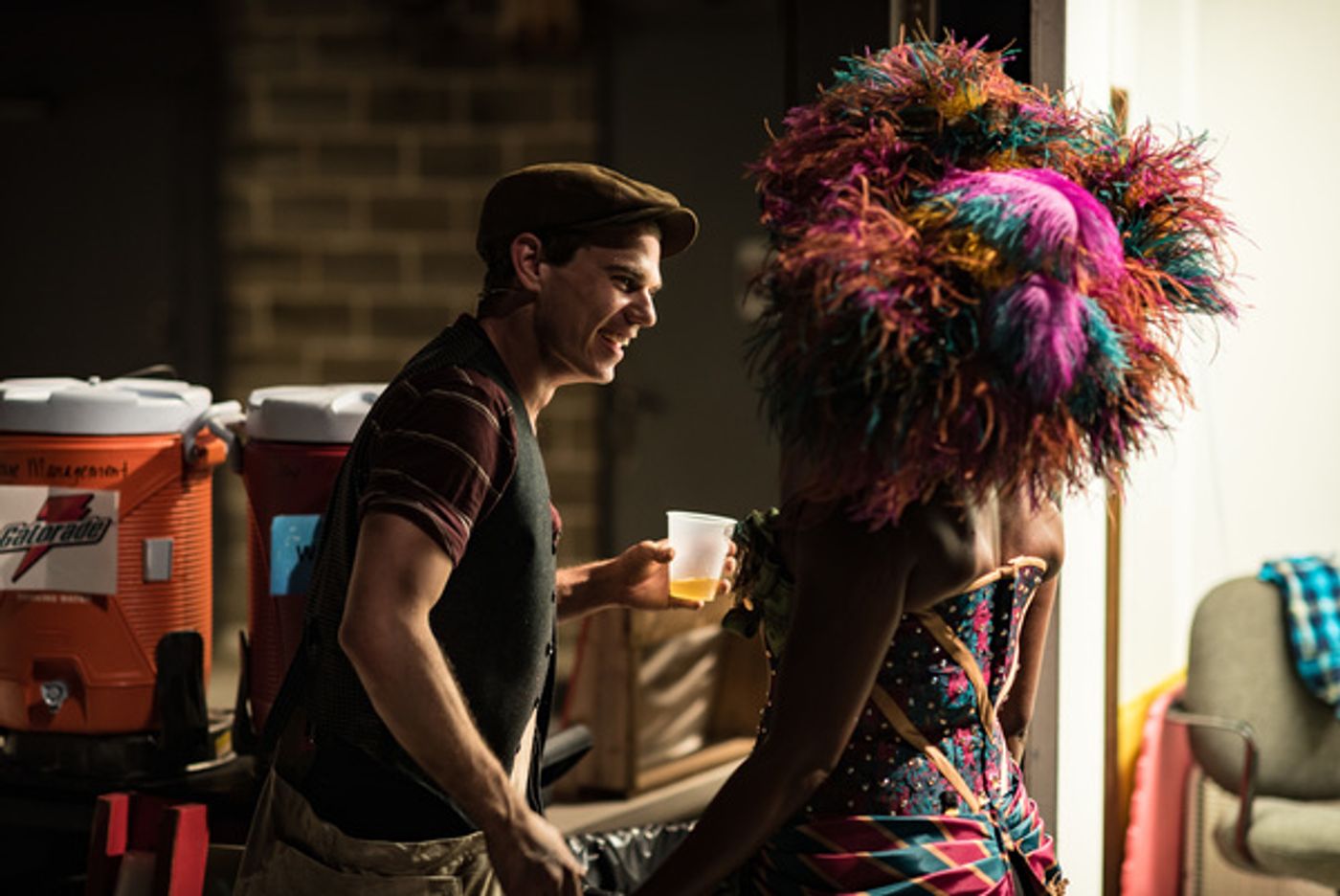 BWW Photo Exclusive: Watch What Happens... Backstage with NEWSIES at The Muny!  Image