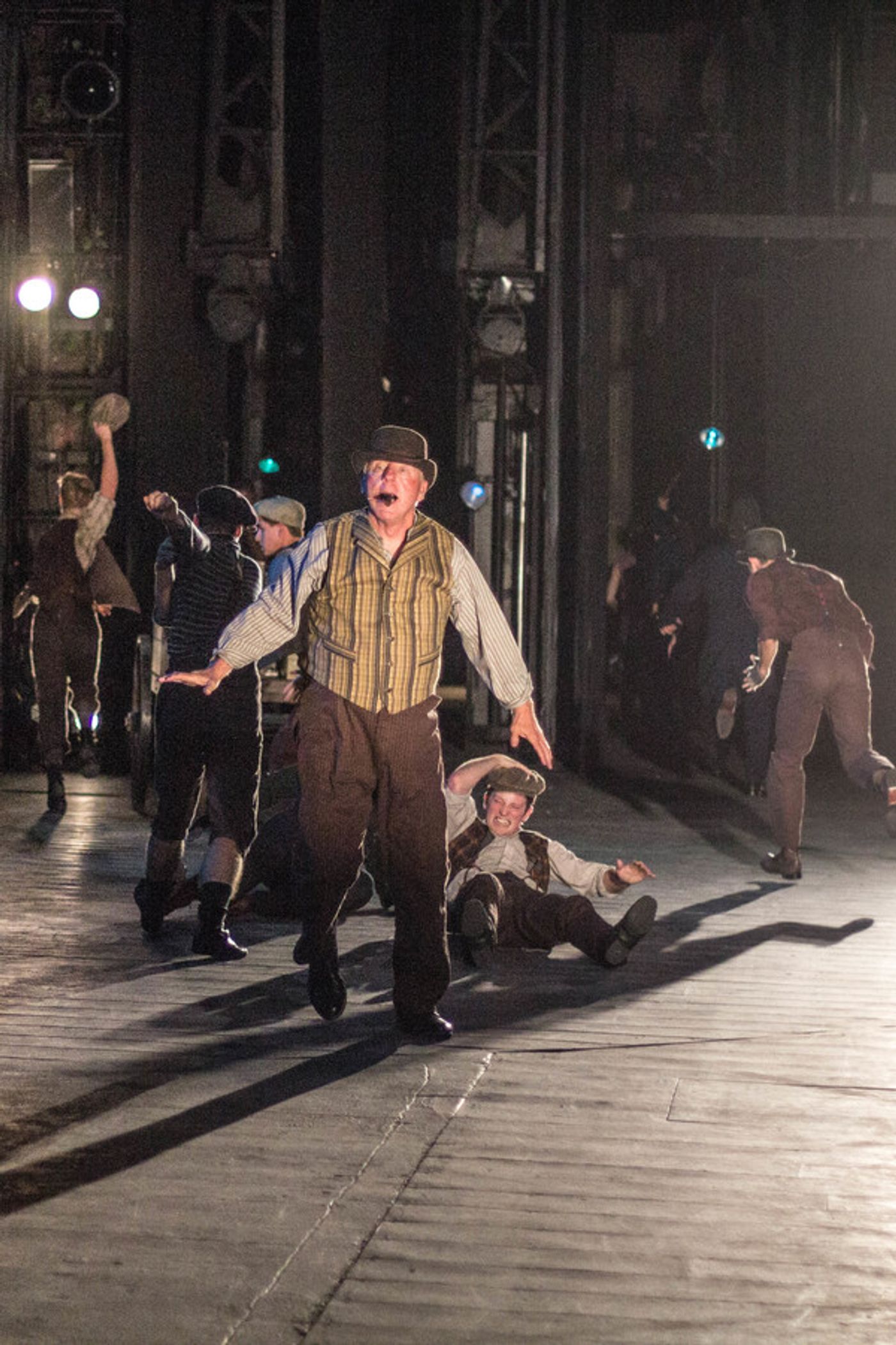 BWW Photo Exclusive: Watch What Happens... Backstage with NEWSIES at The Muny!  Image