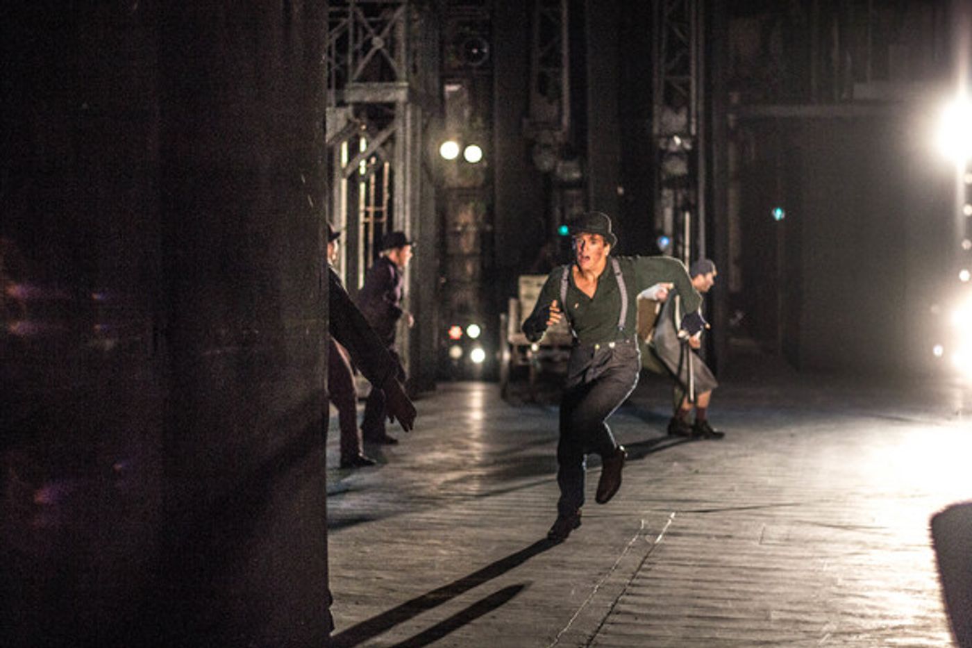 BWW Photo Exclusive: Watch What Happens... Backstage with NEWSIES at The Muny!  Image
