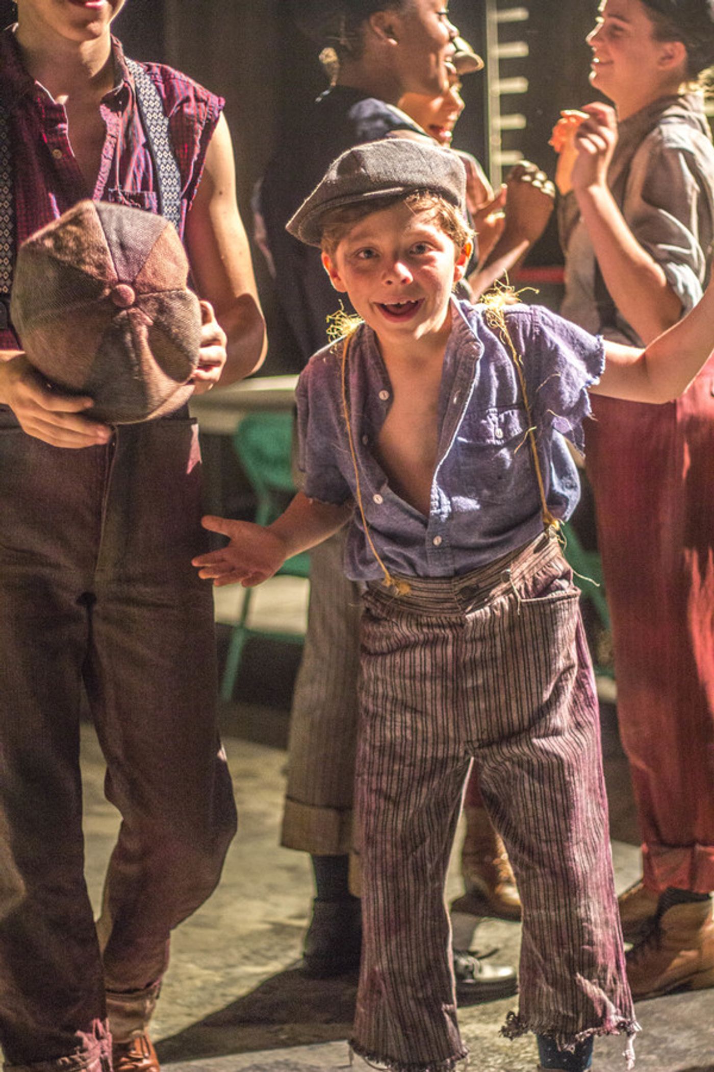 BWW Photo Exclusive: Watch What Happens... Backstage with NEWSIES at The Muny!  Image