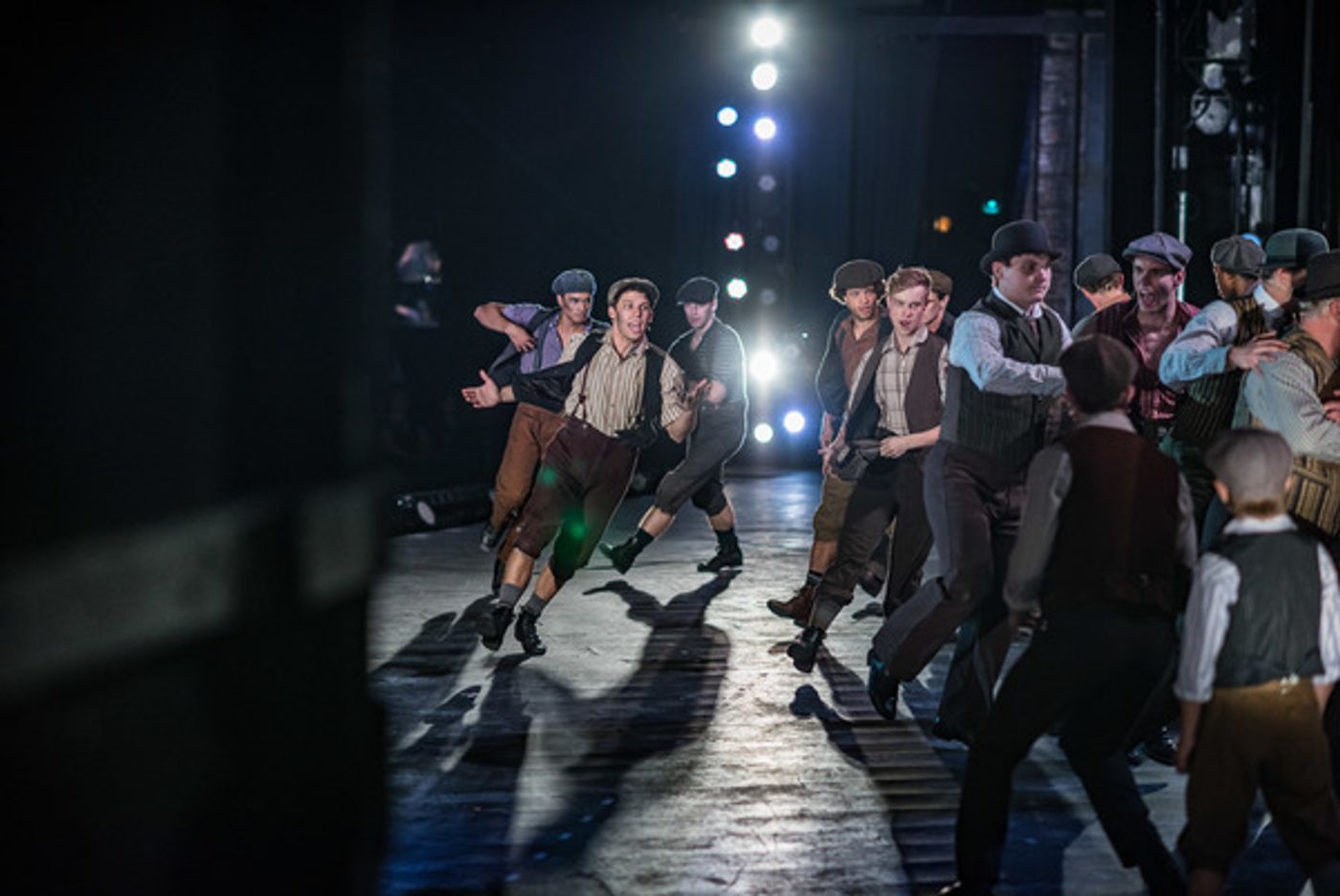 BWW Photo Exclusive: Watch What Happens... Backstage with NEWSIES at The Muny!  Image
