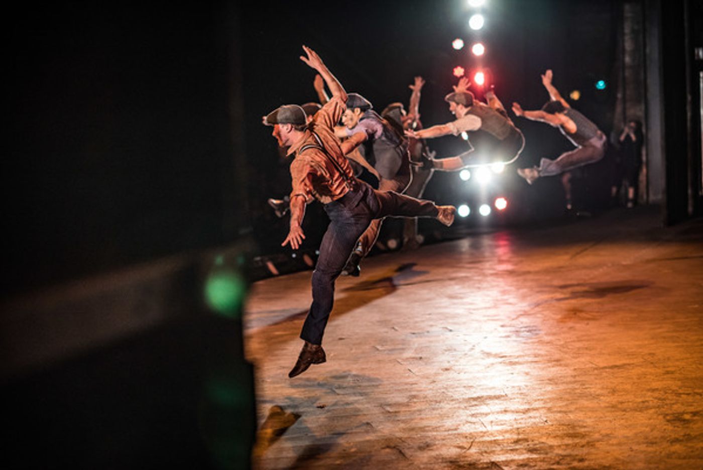 BWW Photo Exclusive: Watch What Happens... Backstage with NEWSIES at The Muny!  Image