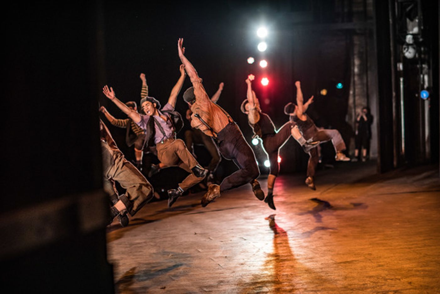 BWW Photo Exclusive: Watch What Happens... Backstage with NEWSIES at The Muny!  Image