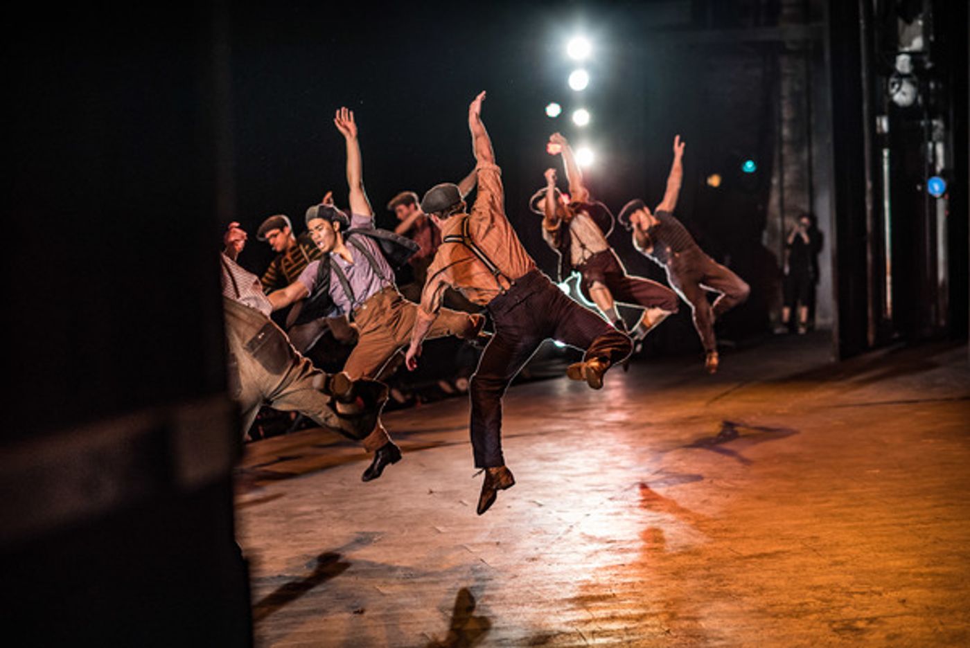 BWW Photo Exclusive: Watch What Happens... Backstage with NEWSIES at The Muny!  Image