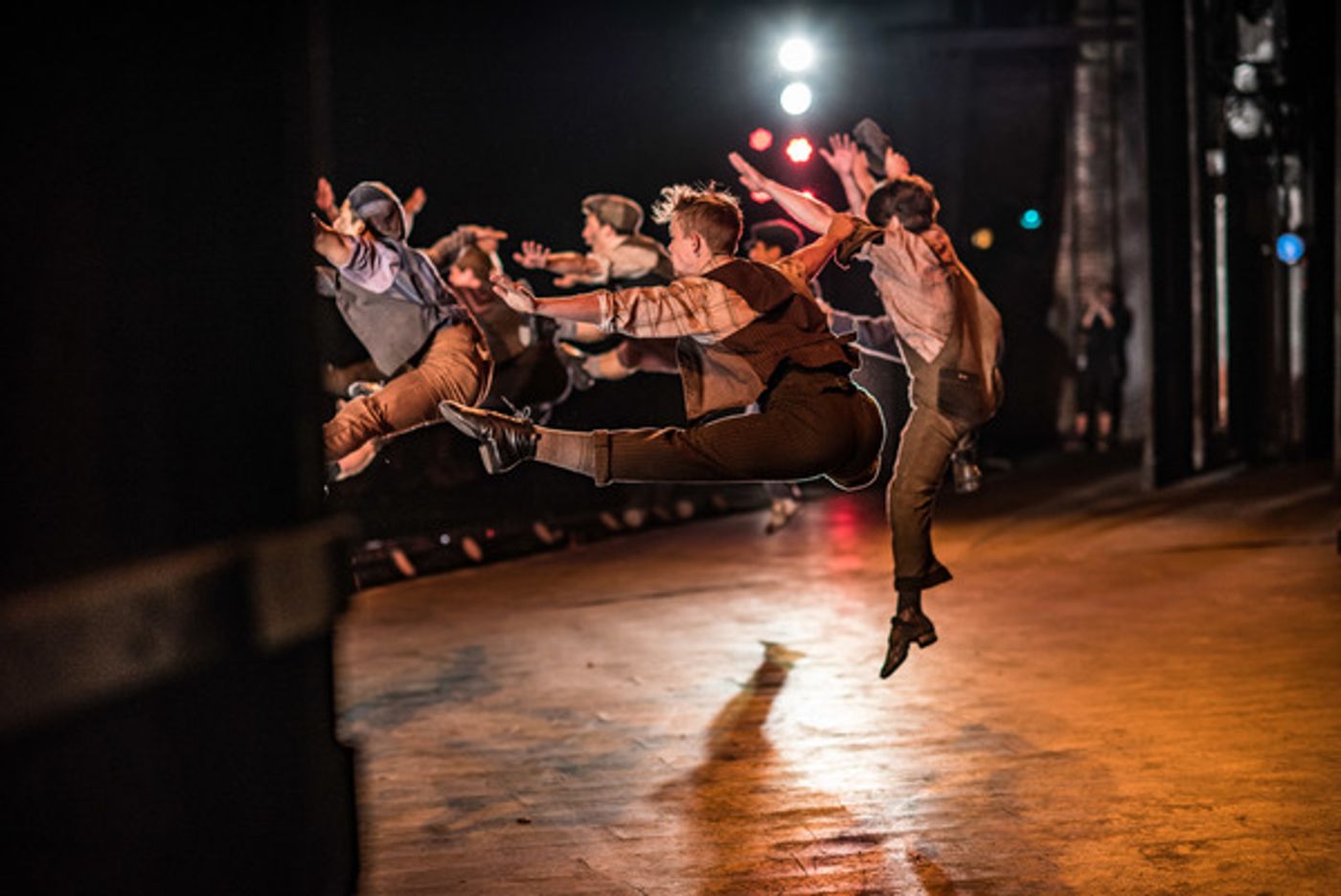 BWW Photo Exclusive: Watch What Happens... Backstage with NEWSIES at The Muny!  Image