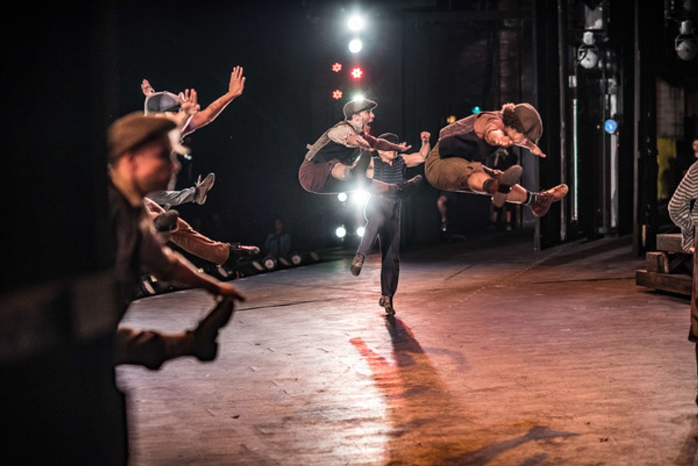 BWW Photo Exclusive: Watch What Happens... Backstage with NEWSIES at The Muny!  Image