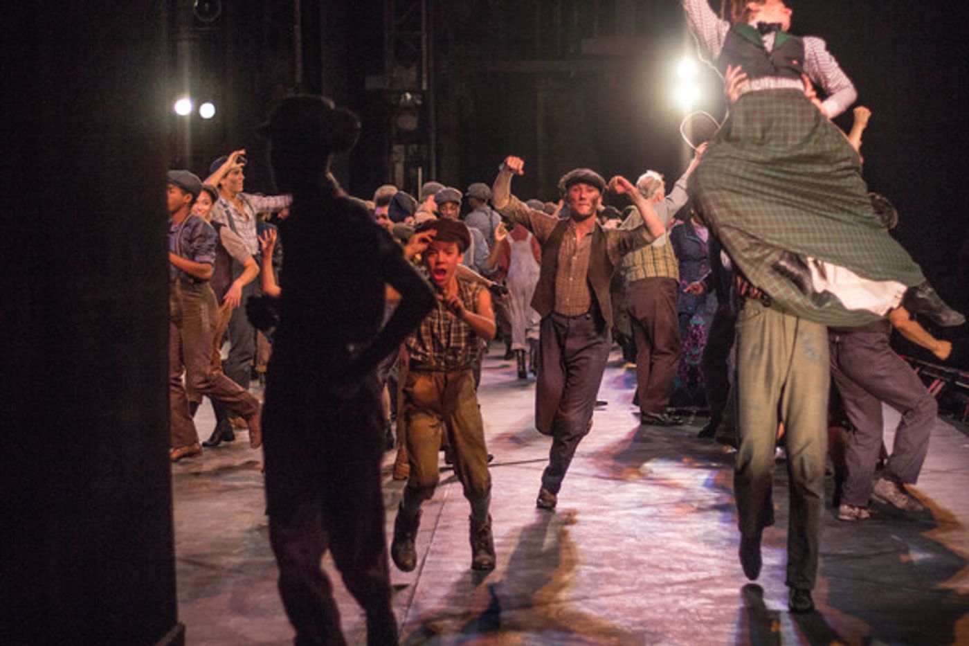 BWW Photo Exclusive: Watch What Happens... Backstage with NEWSIES at The Muny!  Image