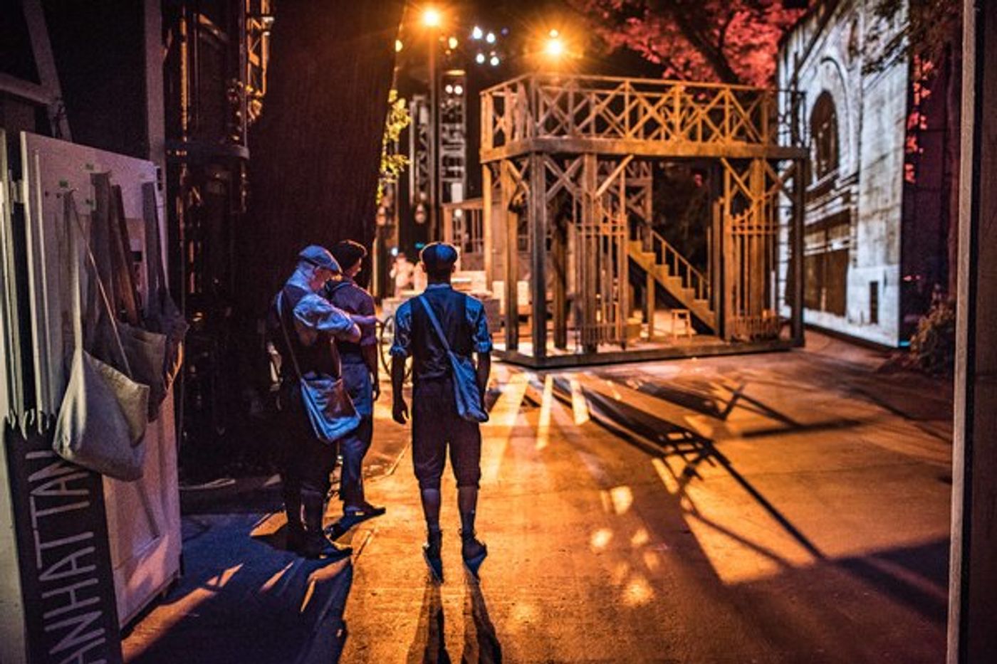 BWW Photo Exclusive: Watch What Happens... Backstage with NEWSIES at The Muny!  Image