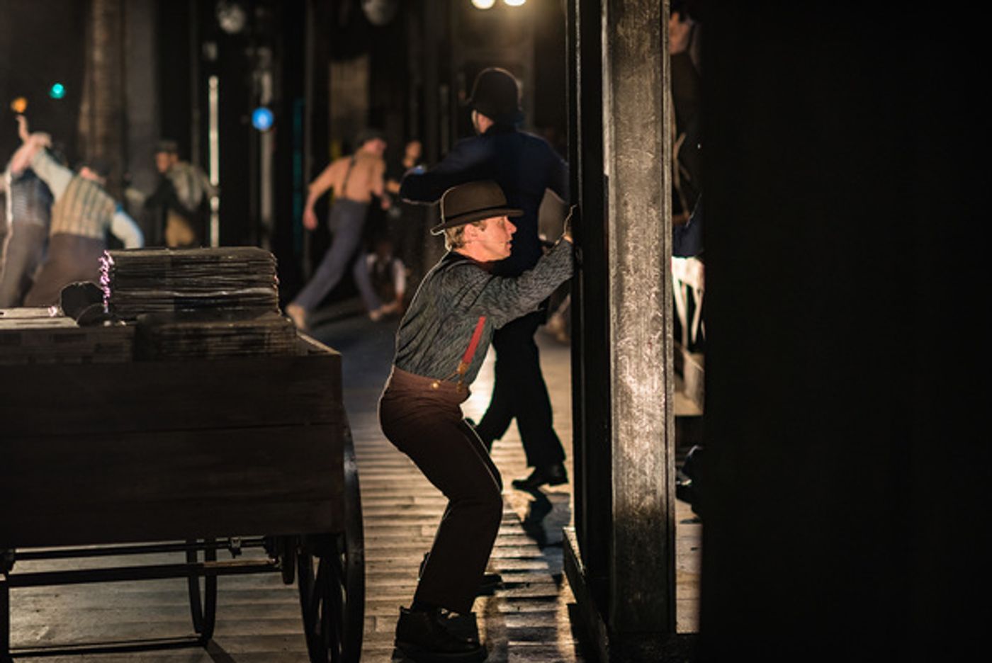 BWW Photo Exclusive: Watch What Happens... Backstage with NEWSIES at The Muny!  Image