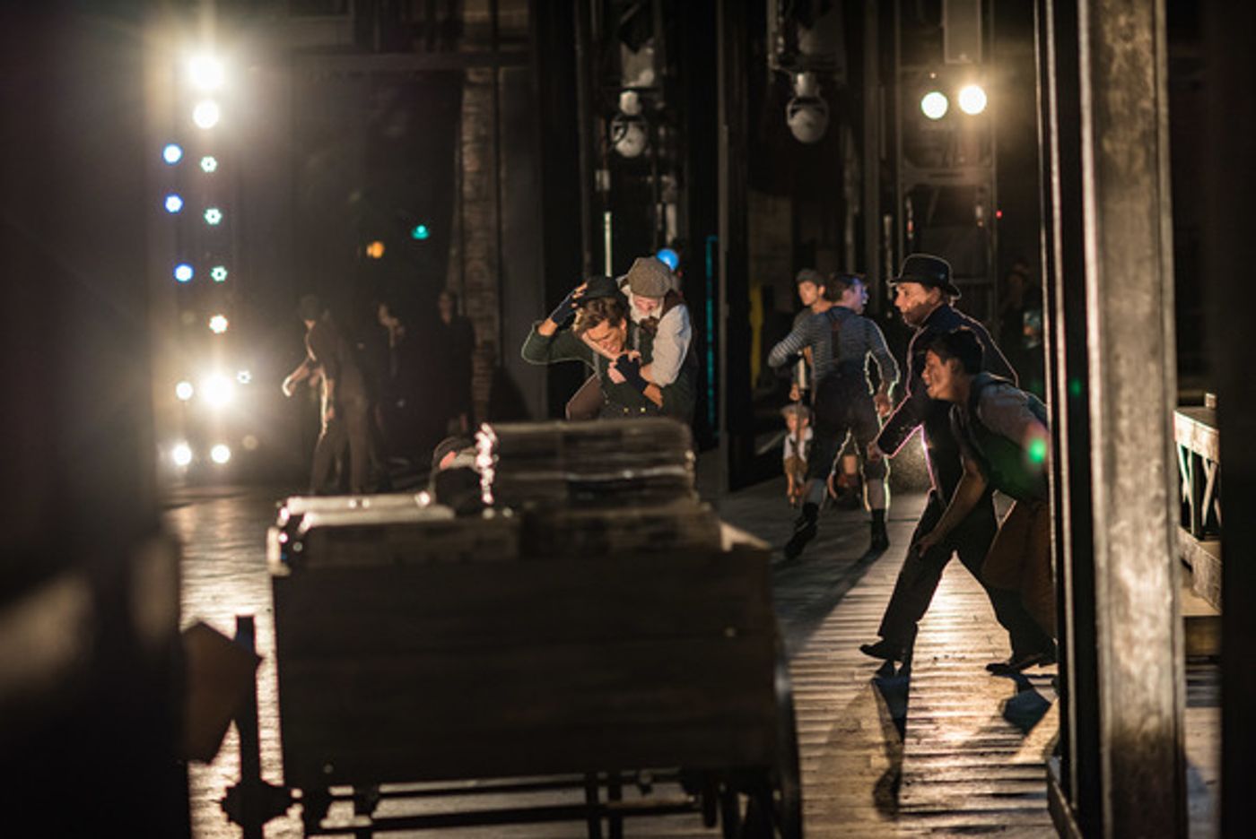 BWW Photo Exclusive: Watch What Happens... Backstage with NEWSIES at The Muny!  Image