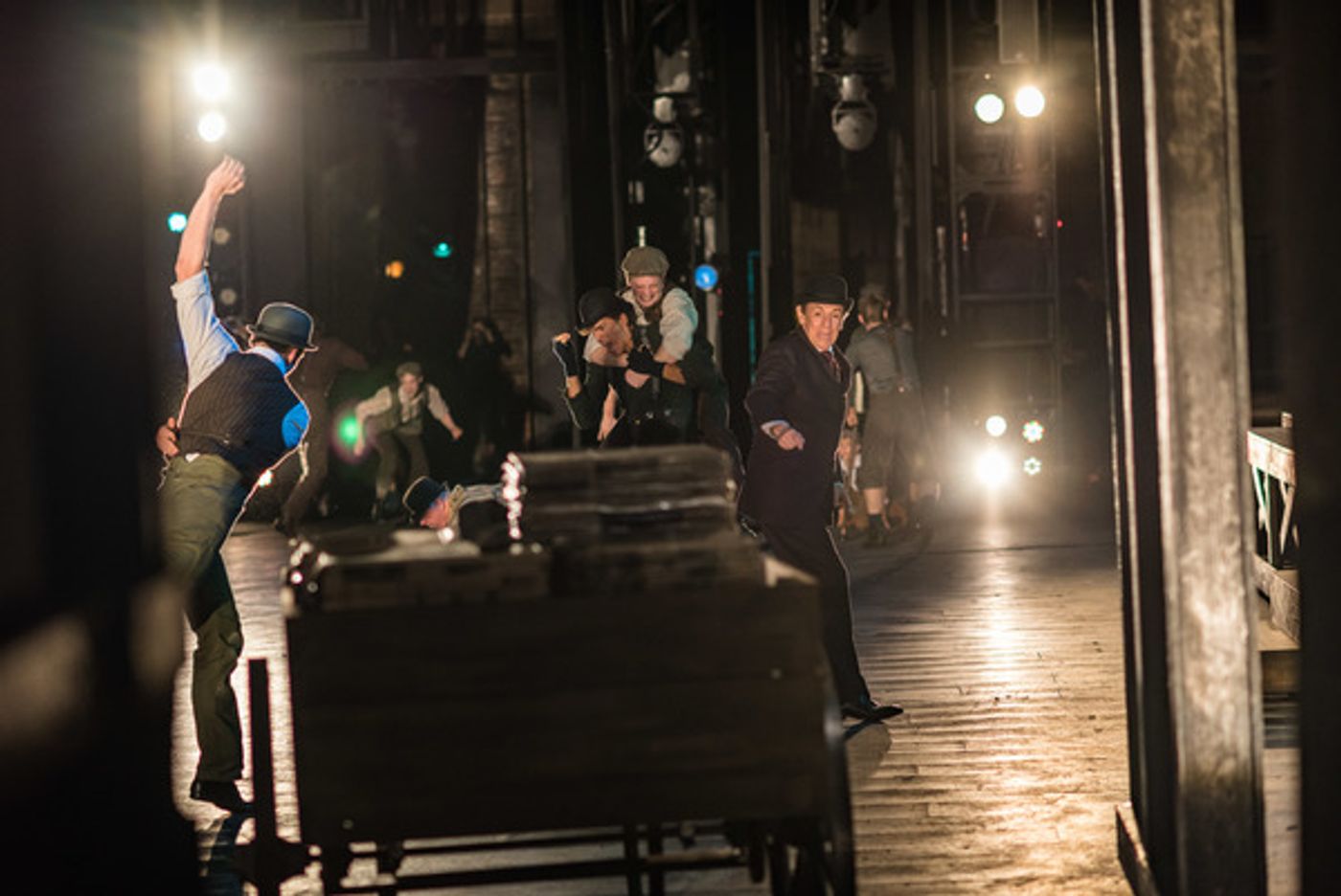 BWW Photo Exclusive: Watch What Happens... Backstage with NEWSIES at The Muny!  Image