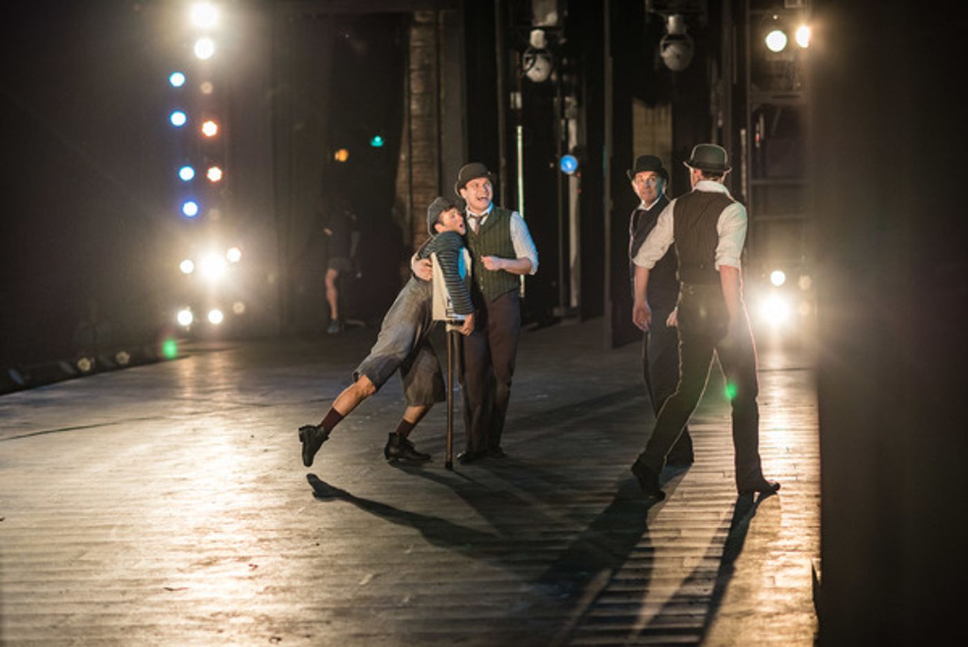 BWW Photo Exclusive: Watch What Happens... Backstage with NEWSIES at The Muny!  Image