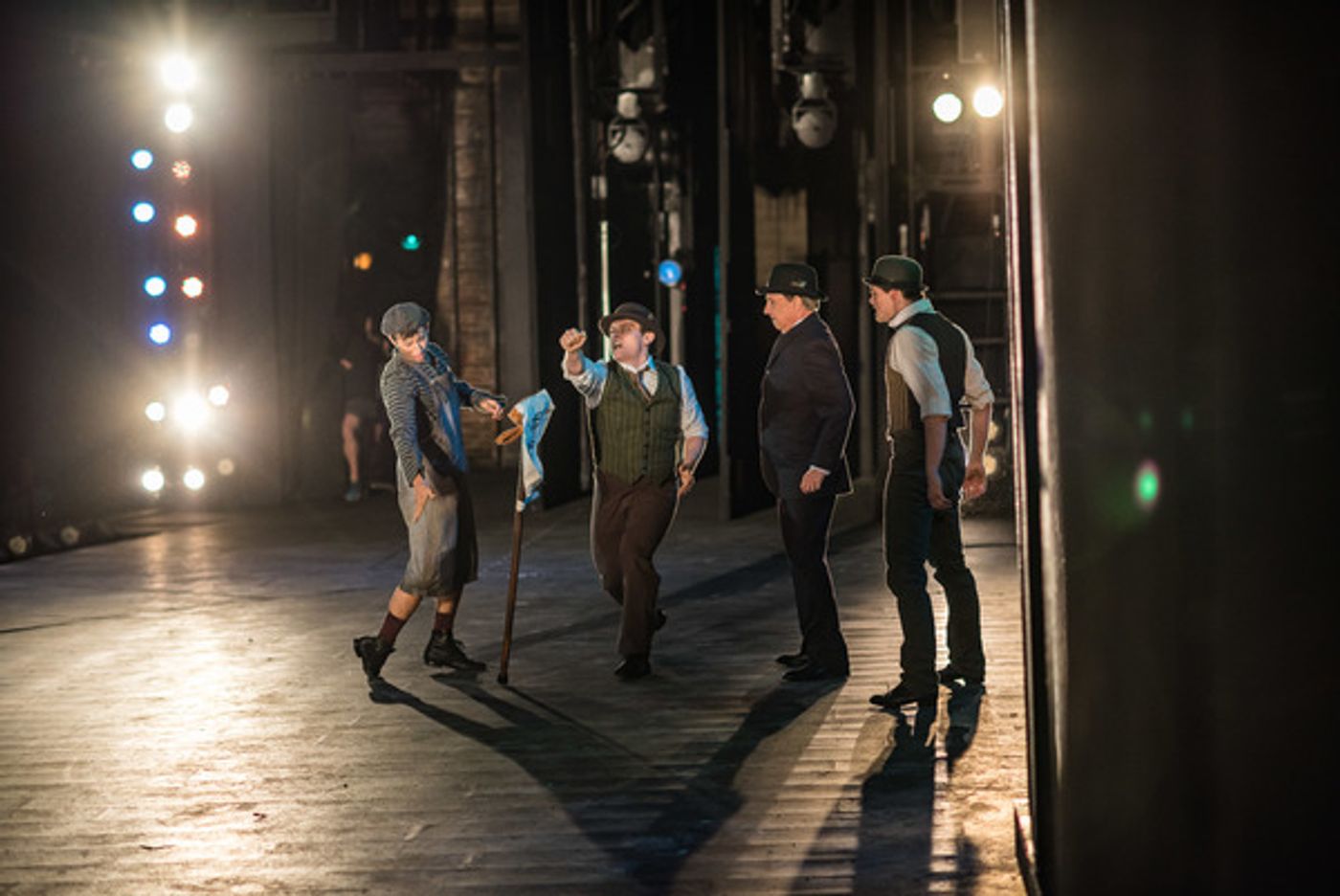 BWW Photo Exclusive: Watch What Happens... Backstage with NEWSIES at The Muny!  Image