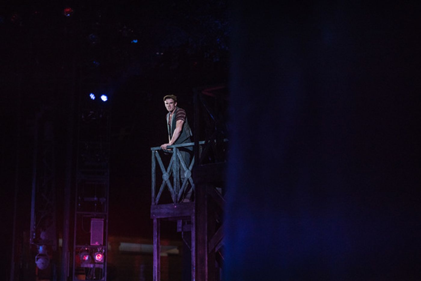 BWW Photo Exclusive: Watch What Happens... Backstage with NEWSIES at The Muny!  Image