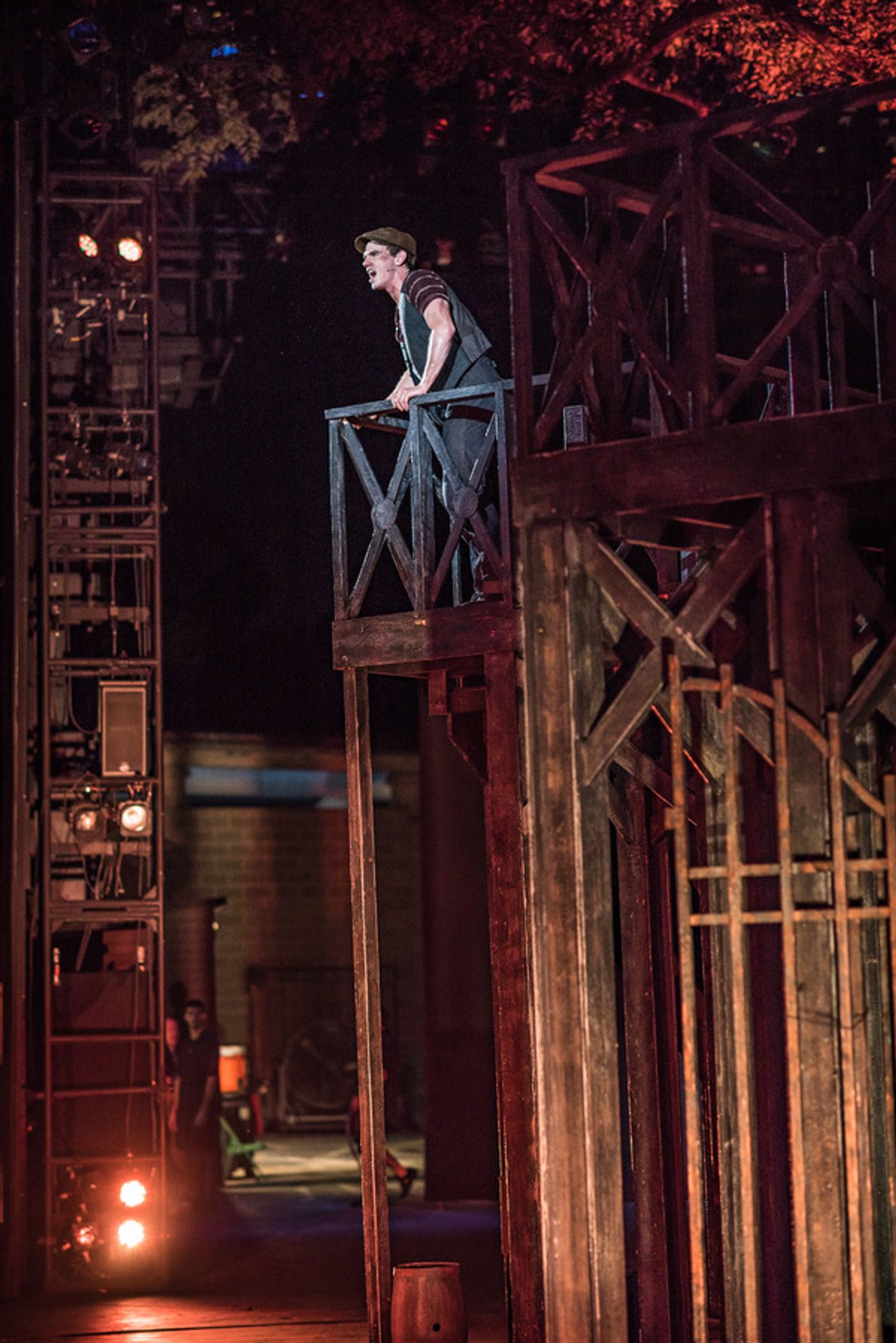 BWW Photo Exclusive: Watch What Happens... Backstage with NEWSIES at The Muny!  Image