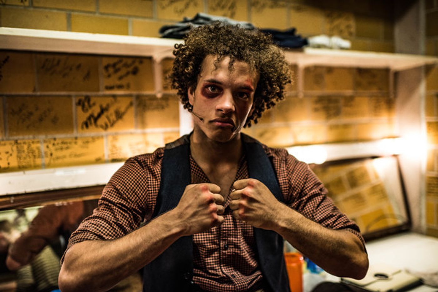 BWW Photo Exclusive: Watch What Happens... Backstage with NEWSIES at The Muny!  Image