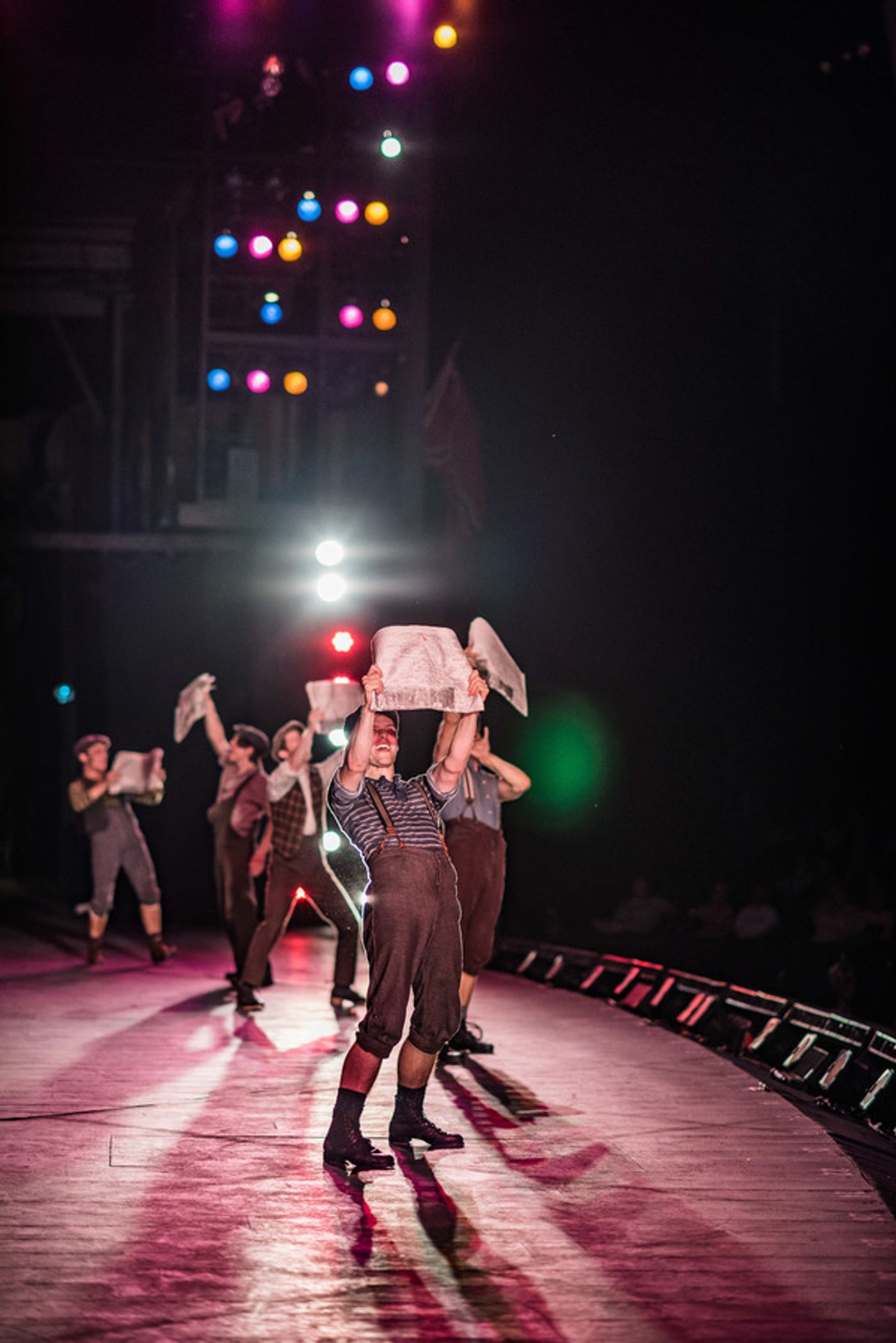 BWW Photo Exclusive: Watch What Happens... Backstage with NEWSIES at The Muny!  Image