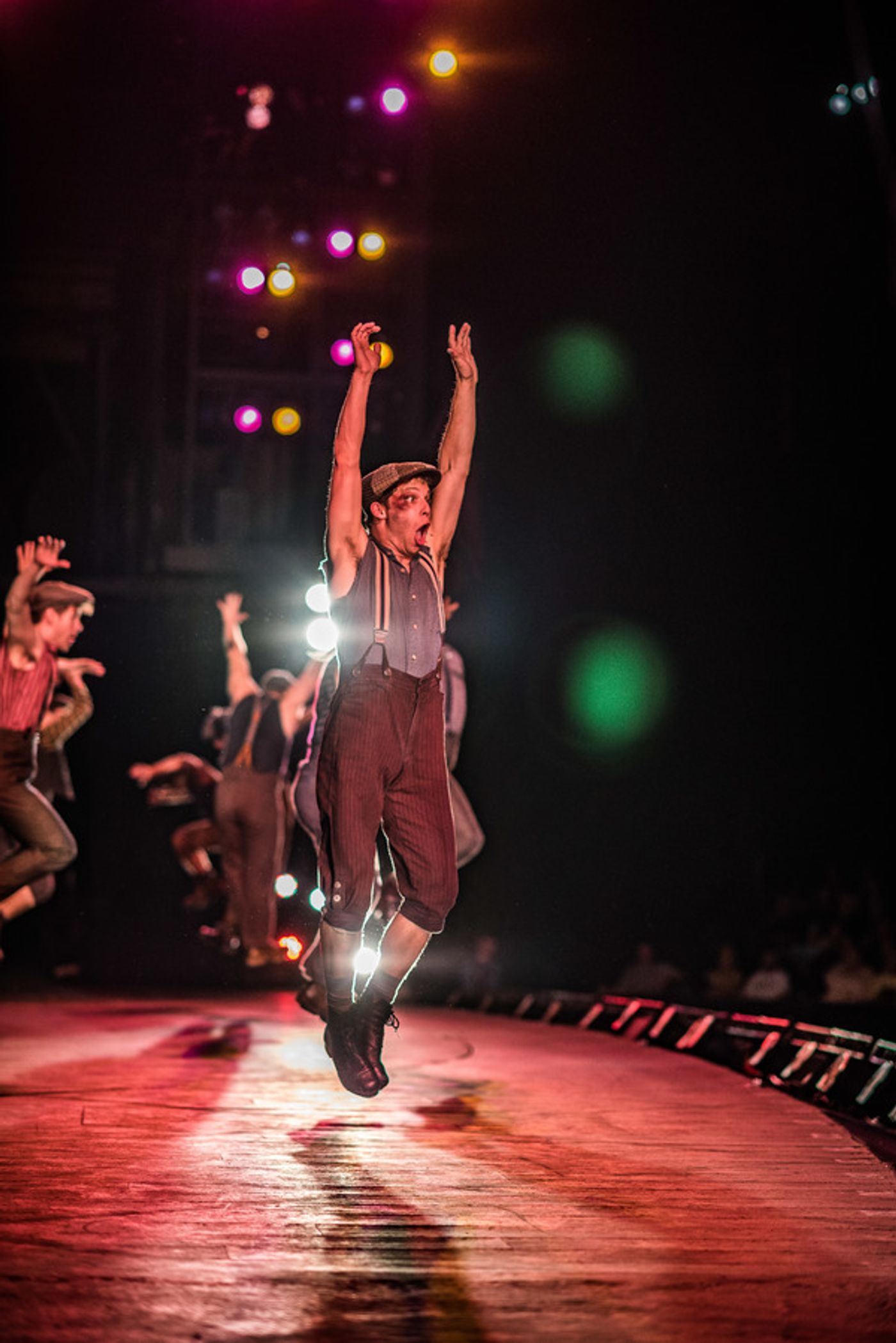 BWW Photo Exclusive: Watch What Happens... Backstage with NEWSIES at The Muny!  Image