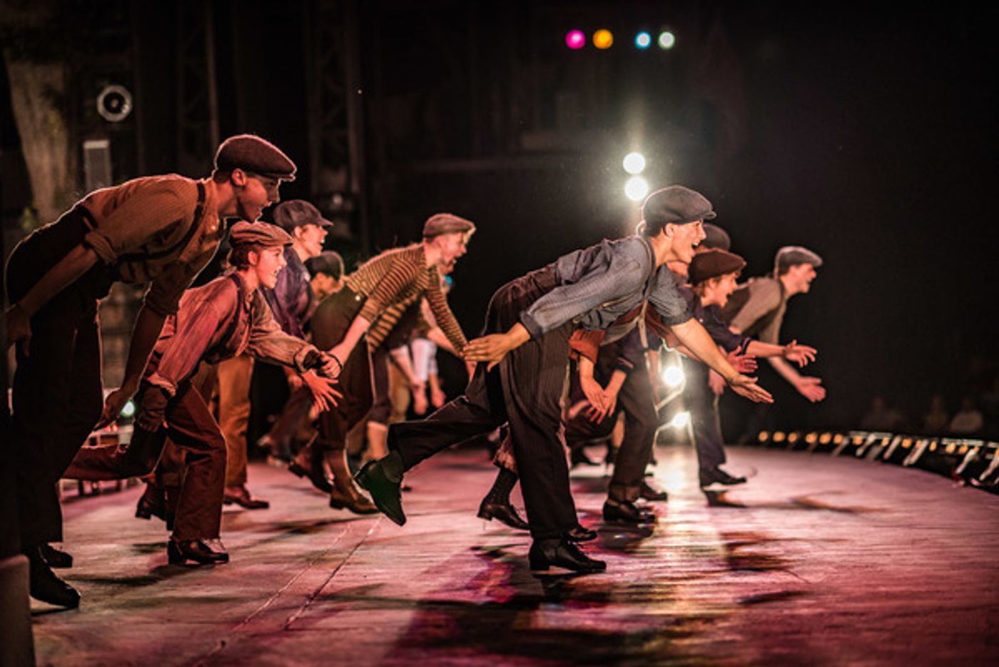 BWW Photo Exclusive: Watch What Happens... Backstage with NEWSIES at The Muny!  Image
